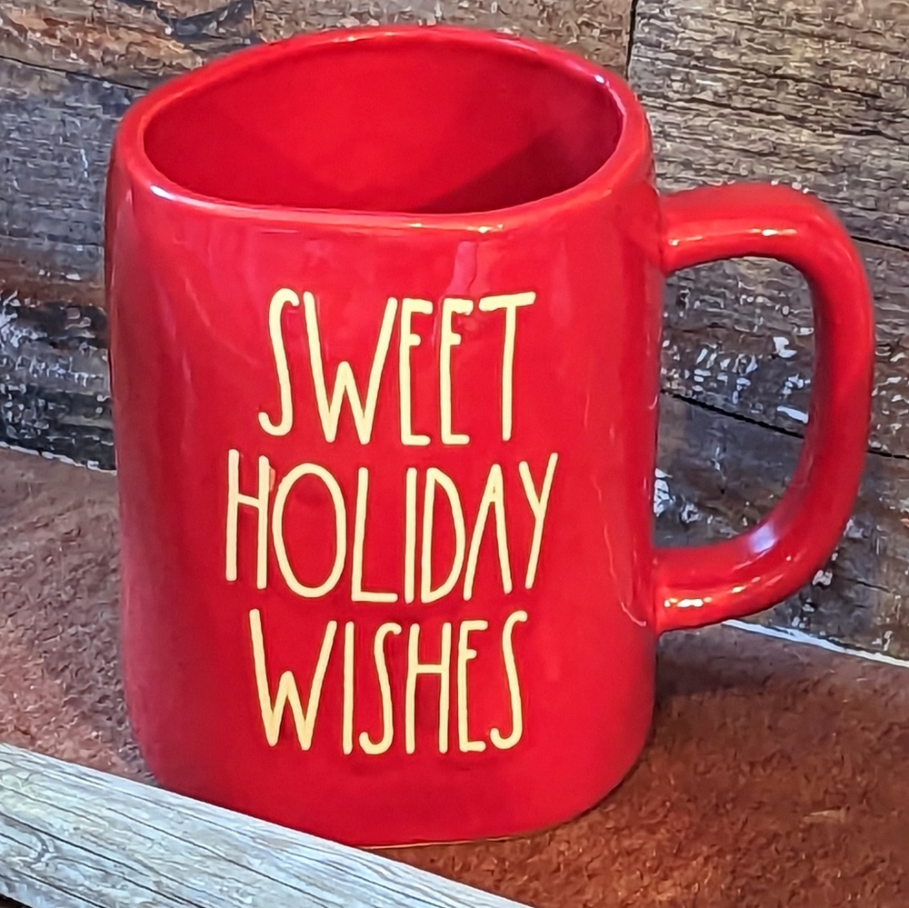 New Rae Dunn Artisan Collection By Magenta Sweet Holiday Wishes Mug